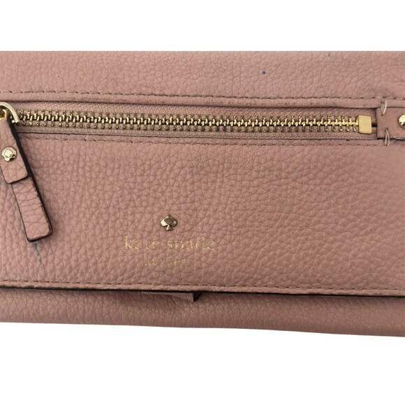 Kate‎ Spade Light Pink Wallet with Zipper and License Pocket - Picture 3 of 9